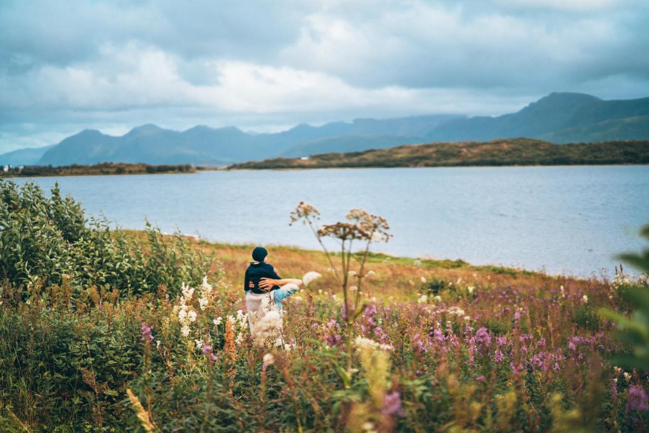 Midt I Lofoten Alstad  Exterior foto